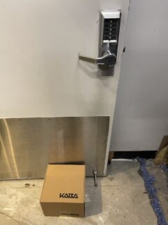 Kaba Simplex Keypad lock installation .jpg